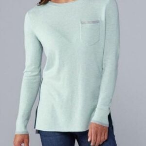 Smartwool Sweaters Shadow Pine Pocket Sweater Size XS Frosty Green Baselayer